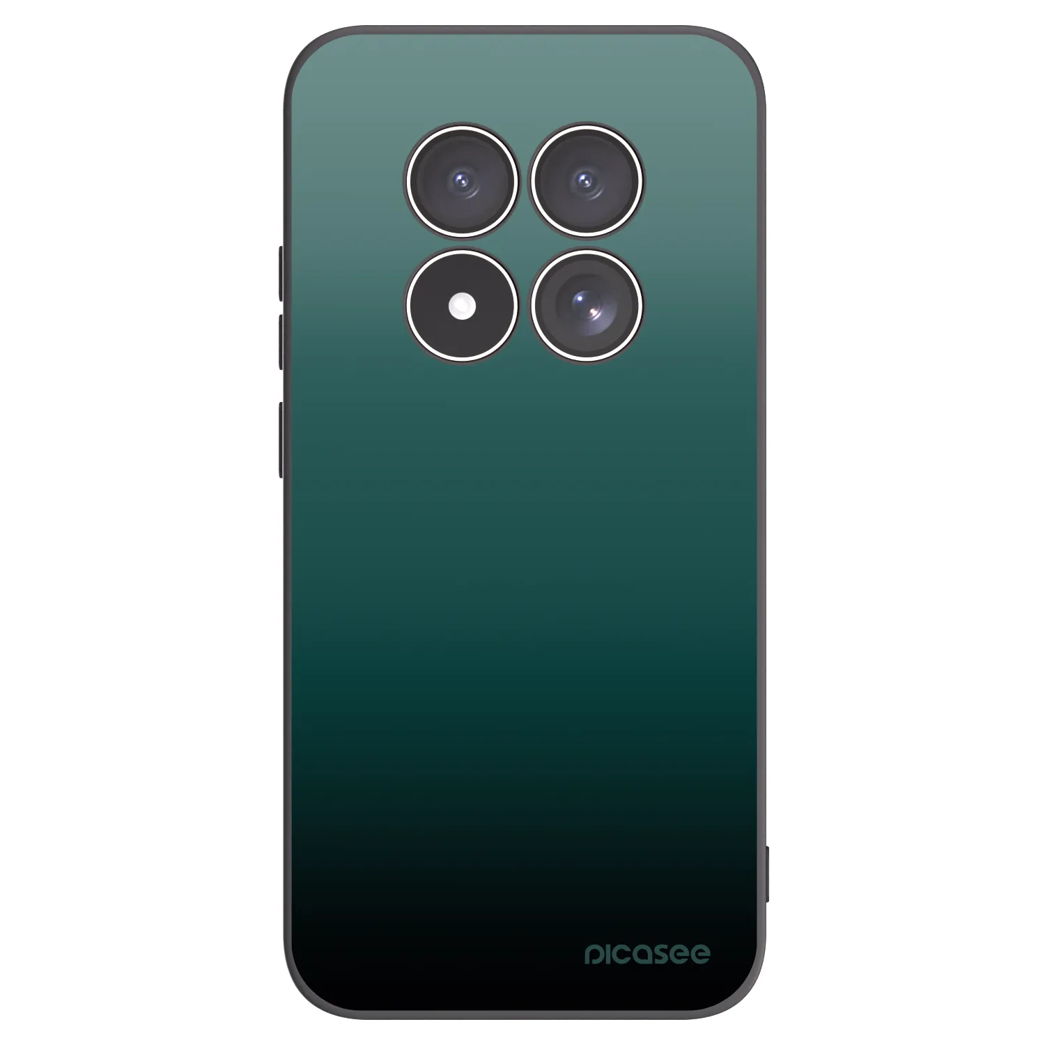 Picasee Μαύρη θήκη σιλικόνης για Xiaomi Redmi Note 15 Pro 5G - Verdant Fade