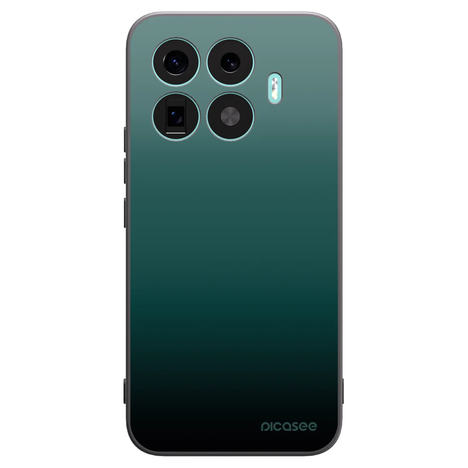 Picasee Μαύρη θήκη σιλικόνης για Xiaomi 17T Pro - Verdant Fade