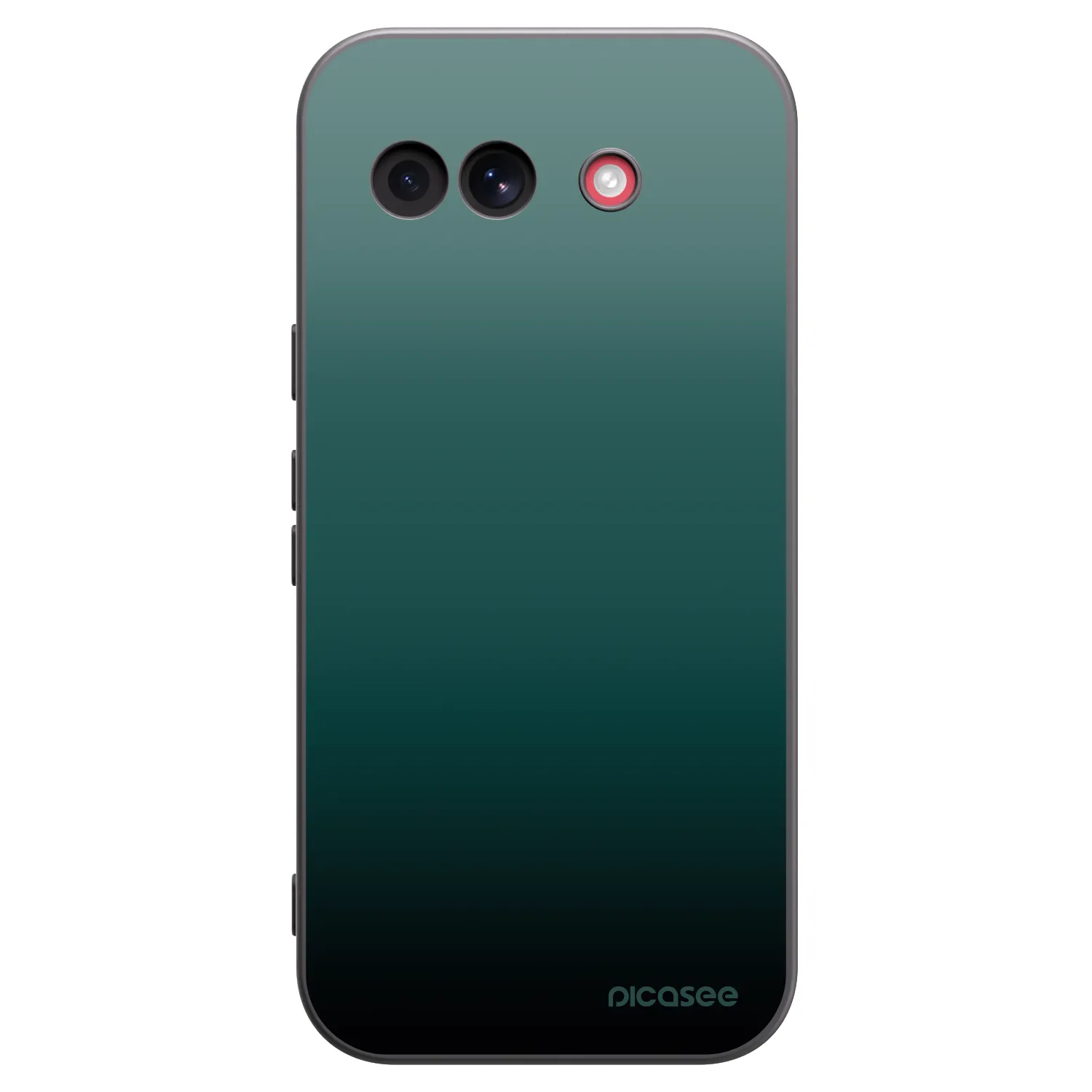 Picasee Μαύρη θήκη σιλικόνης για Google Pixel 10a - Verdant Fade