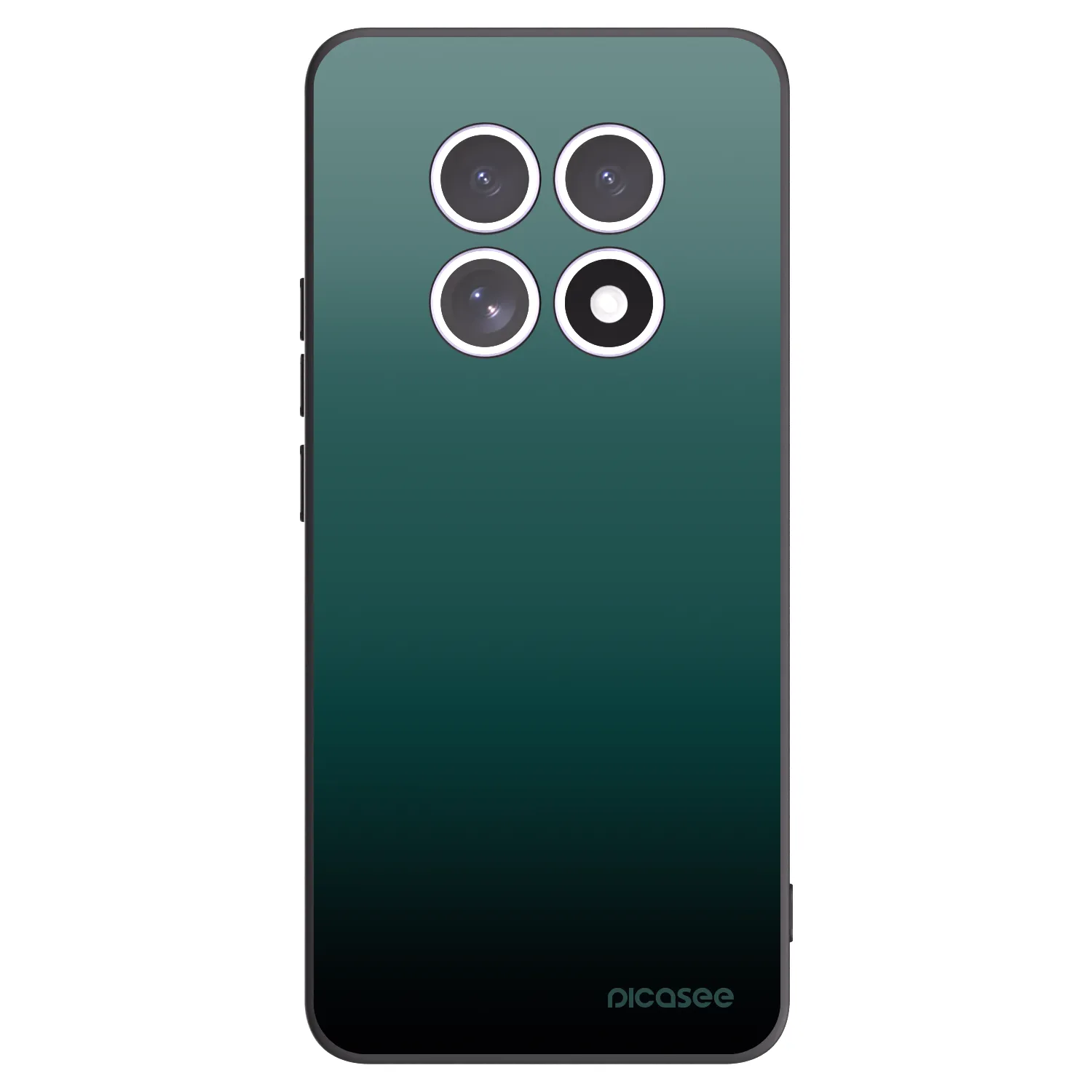 Picasee Μαύρη θήκη σιλικόνης για Xiaomi Redmi Note 15 5G - Verdant Fade