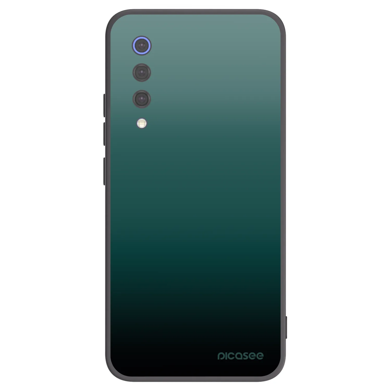 Picasee Μαύρη θήκη σιλικόνης για Xiaomi Mi 9 SE - Verdant Fade