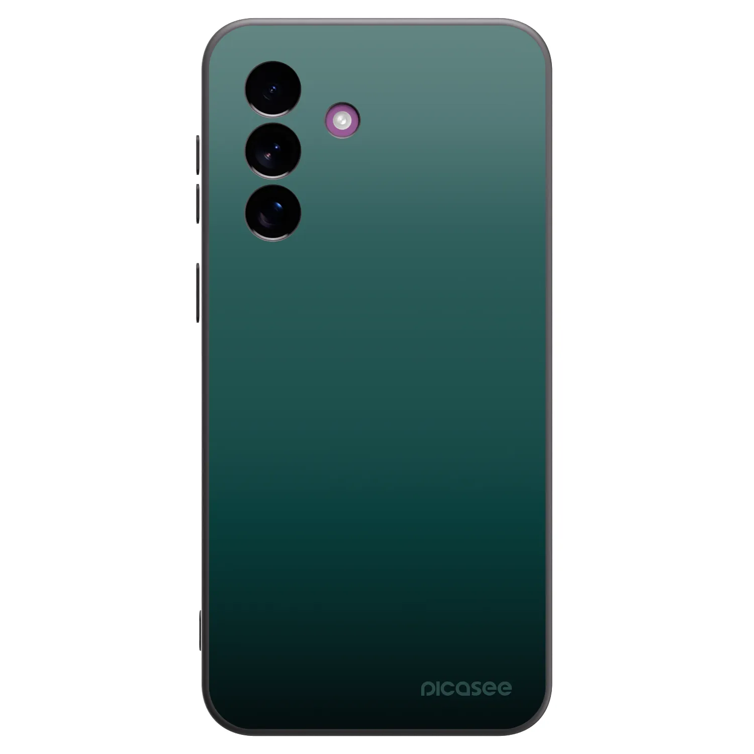 Picasee Μαύρη θήκη σιλικόνης για Samsung Galaxy A37 - Verdant Fade