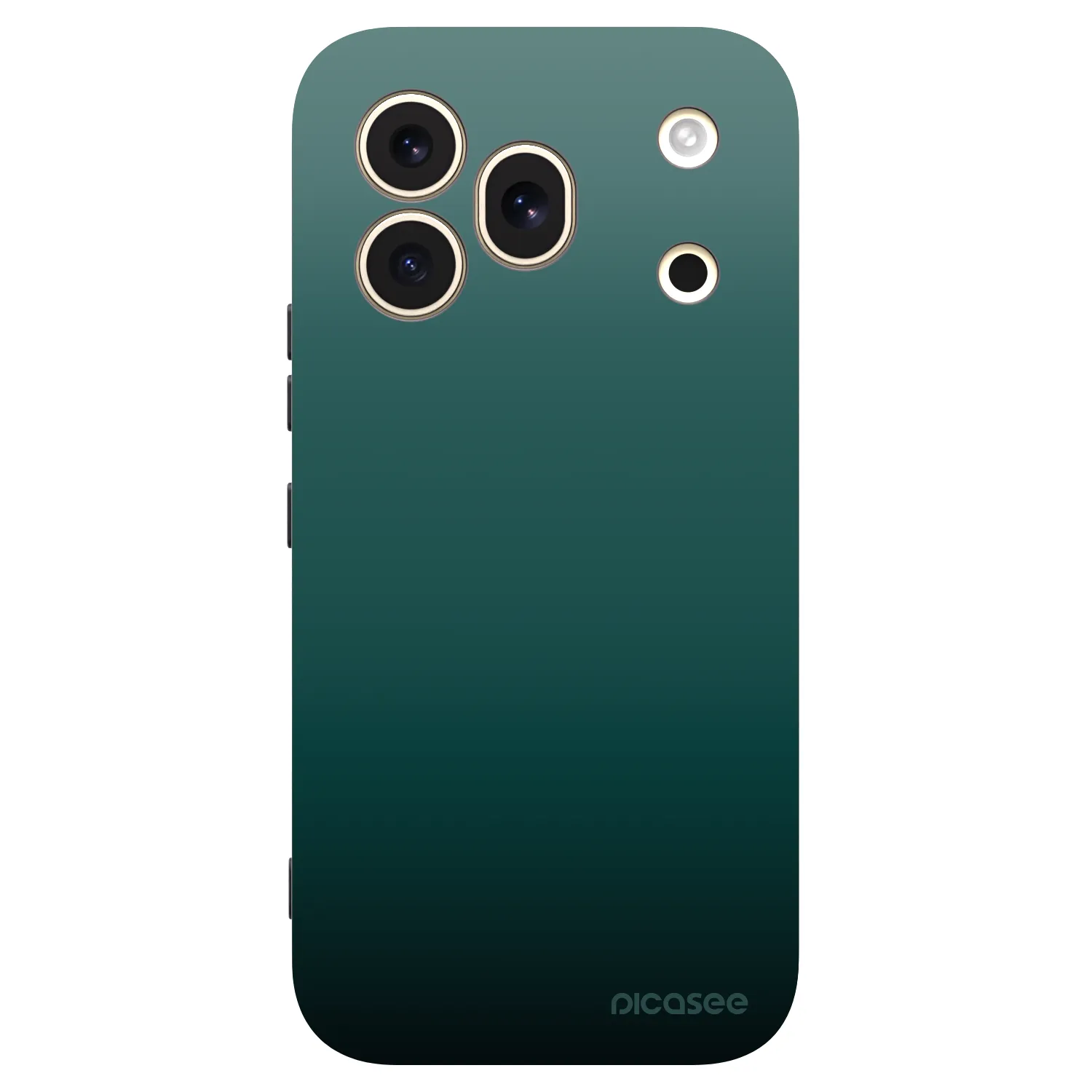 Picasee Μαύρη θήκη σιλικόνης για Honor 600 Pro - Verdant Fade
