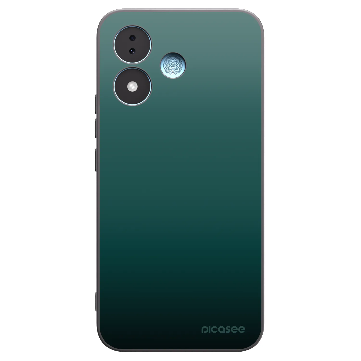 Picasee Μαύρη θήκη σιλικόνης για Xiaomi Redmi Note 17 5G - Verdant Fade