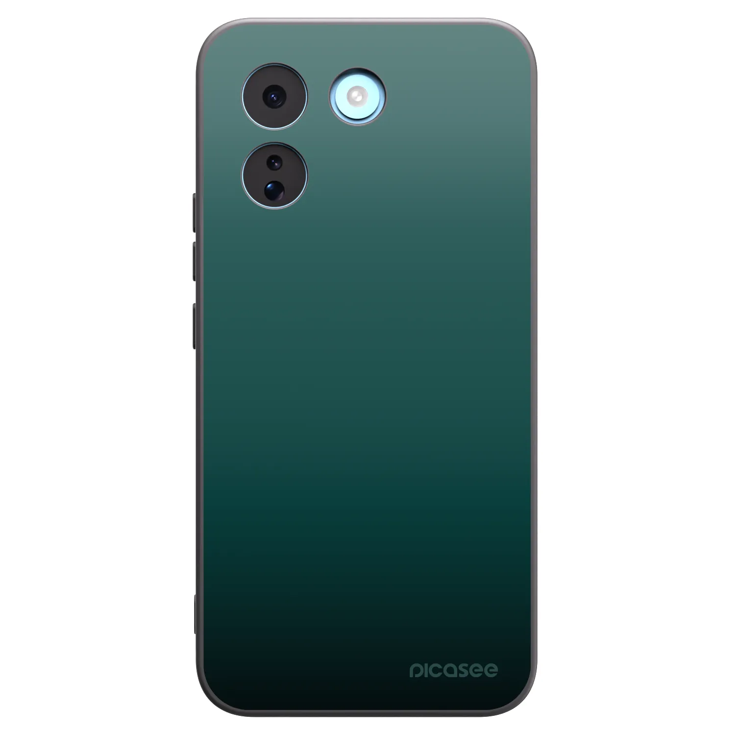 Picasee Μαύρη θήκη σιλικόνης για Xiaomi Redmi Note 17 Pro MAX 5G - Verdant Fade
