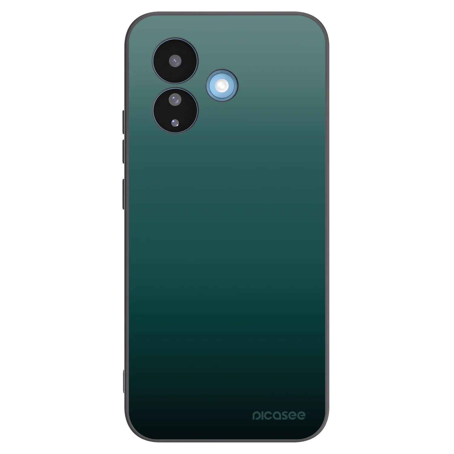Picasee Μαύρη θήκη σιλικόνης για Xiaomi Redmi Note 17 Pro 5G - Verdant Fade