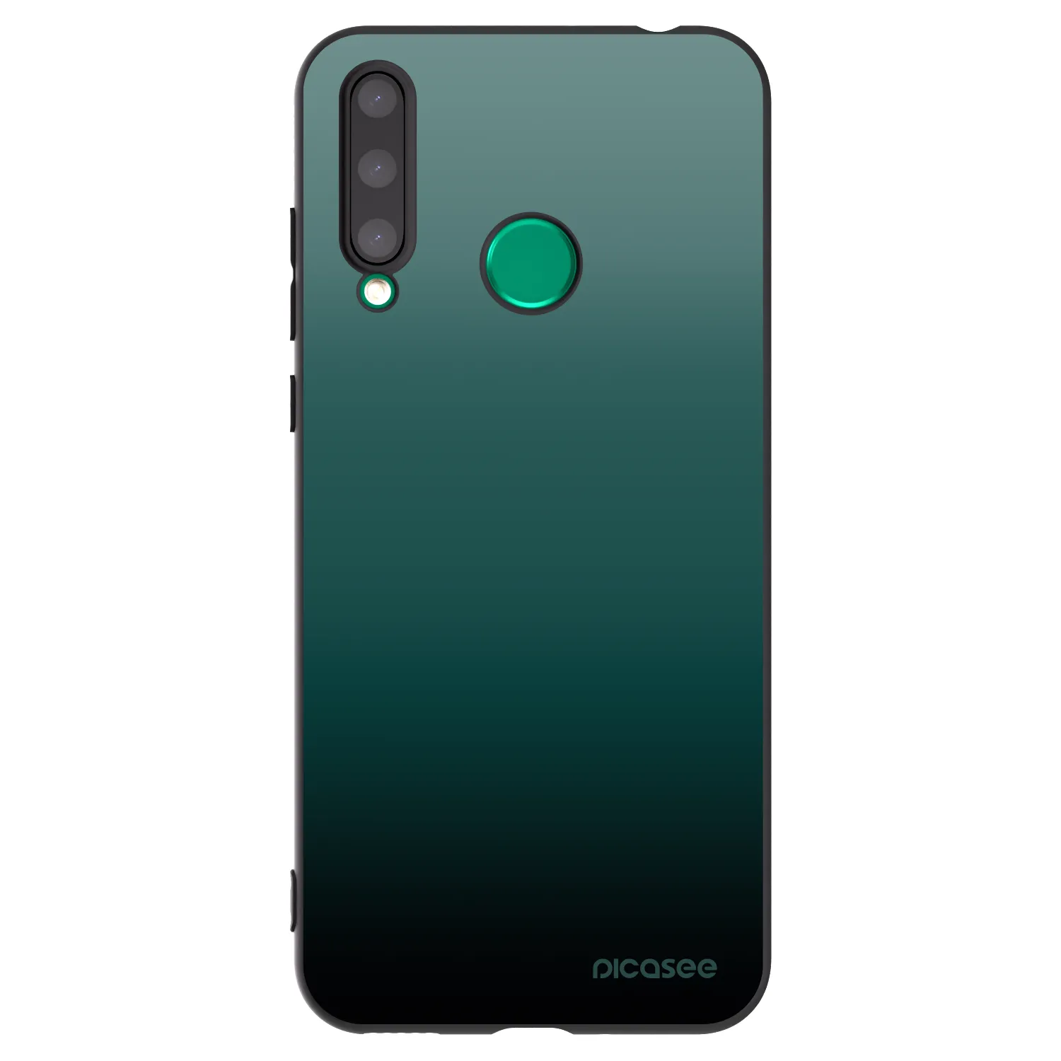 Picasee Μαύρη θήκη σιλικόνης για Honor 20 Lite - Verdant Fade
