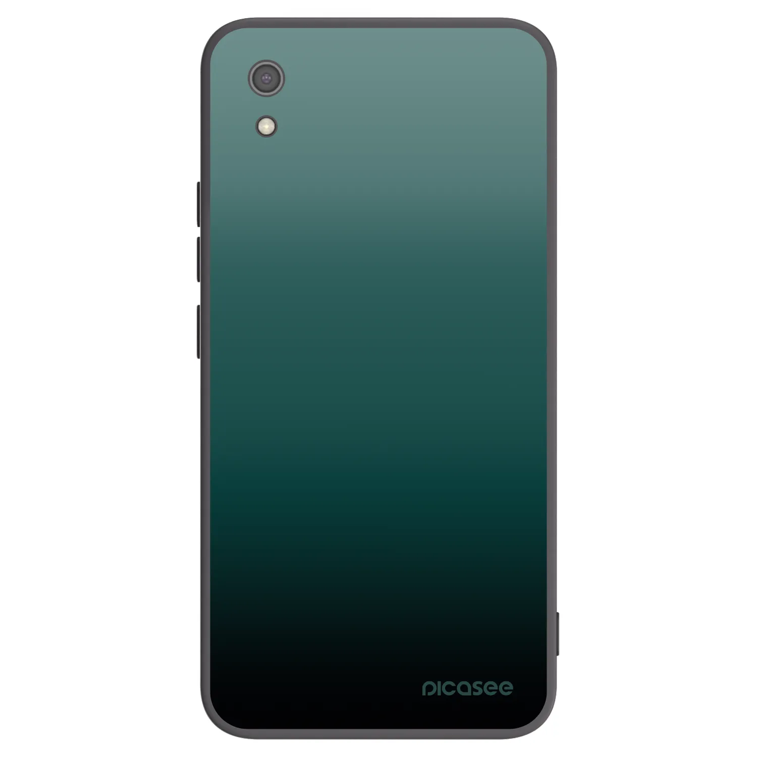 Picasee Μαύρη θήκη σιλικόνης για Xiaomi Redmi 7A - Verdant Fade