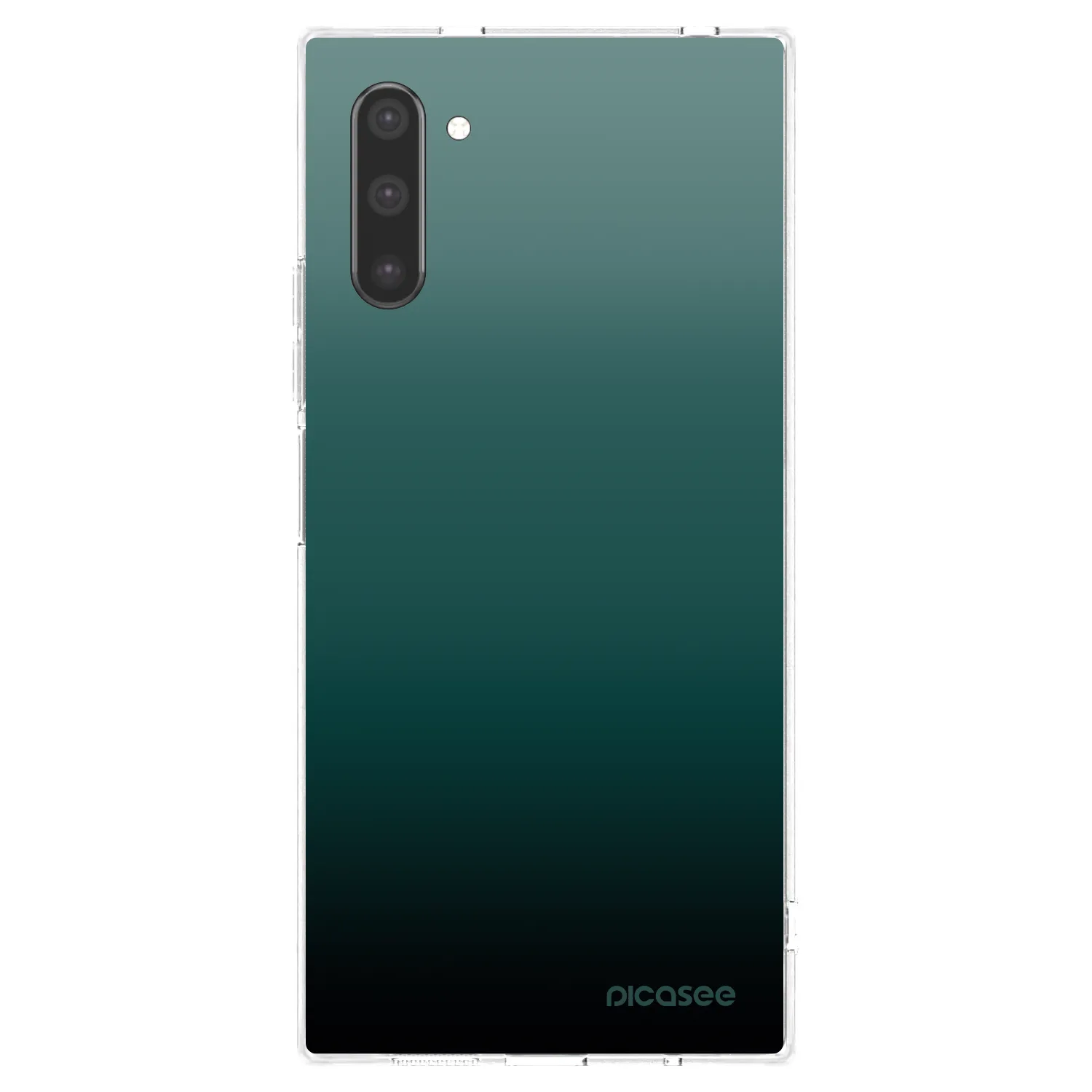 Picasee διαφανής θήκη σιλικόνης Samsung Galaxy Note 10 N970F - Verdant Fade