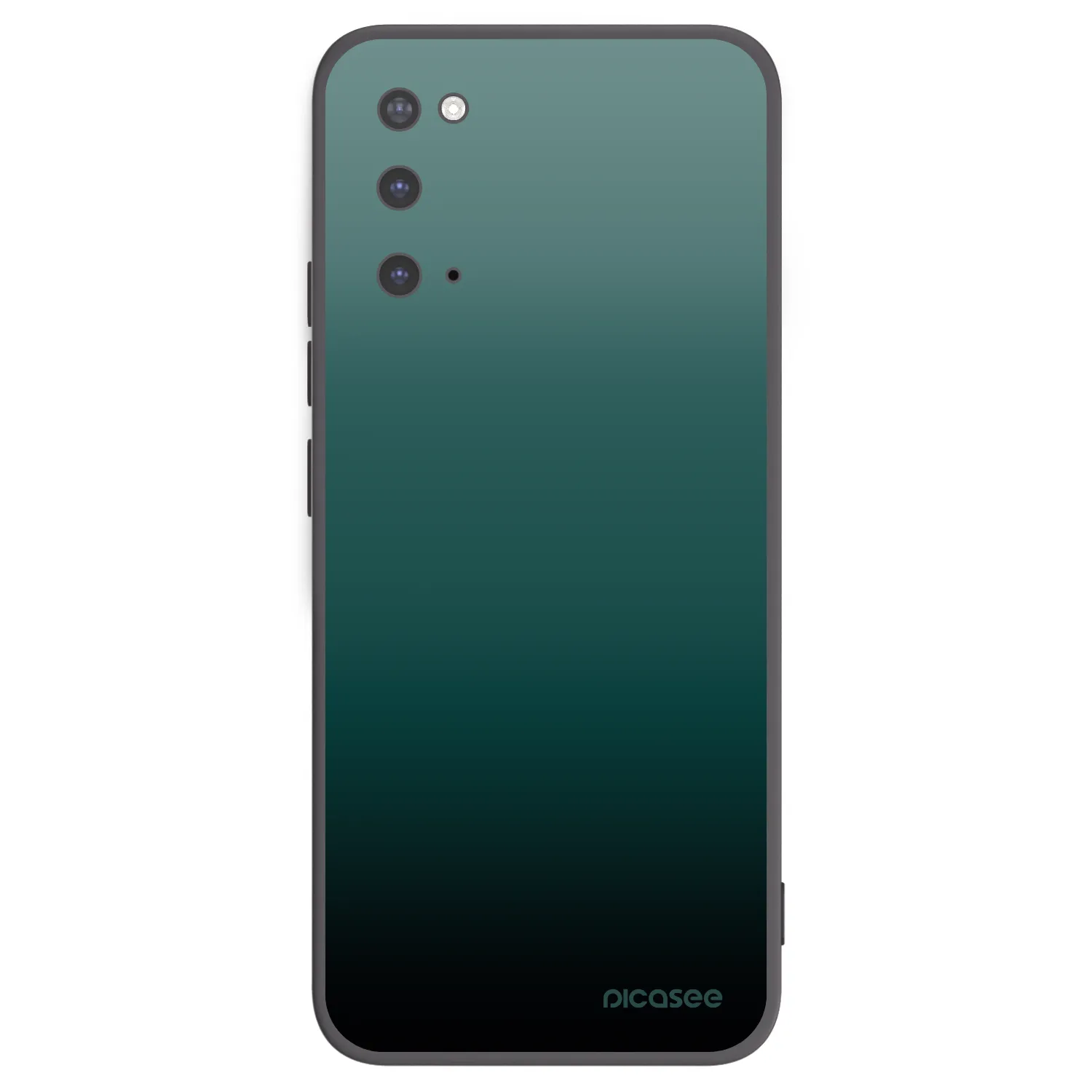 Picasee Μαύρη θήκη σιλικόνης για Samsung Galaxy S20 G980F - Verdant Fade