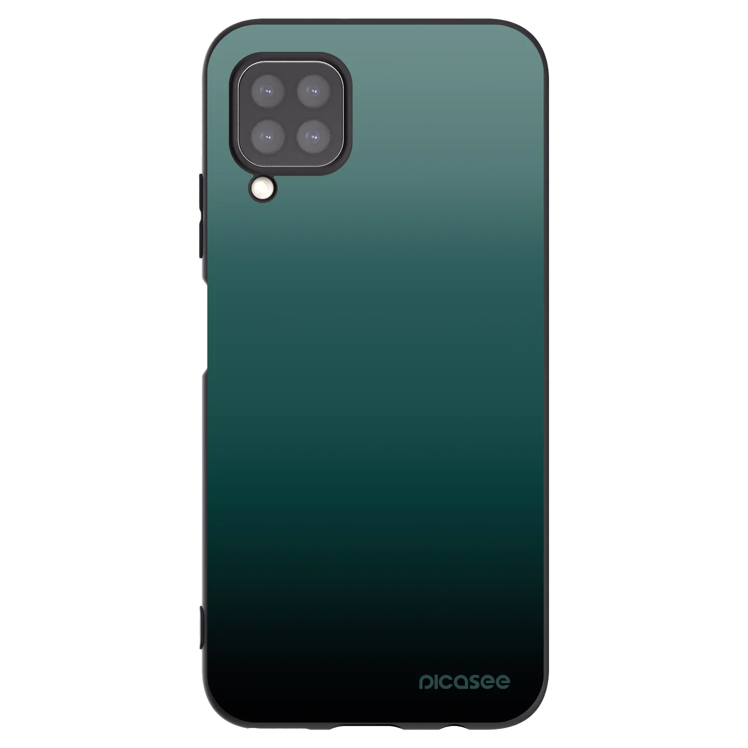 Picasee Μαύρη θήκη σιλικόνης για Huawei P40 Lite - Verdant Fade
