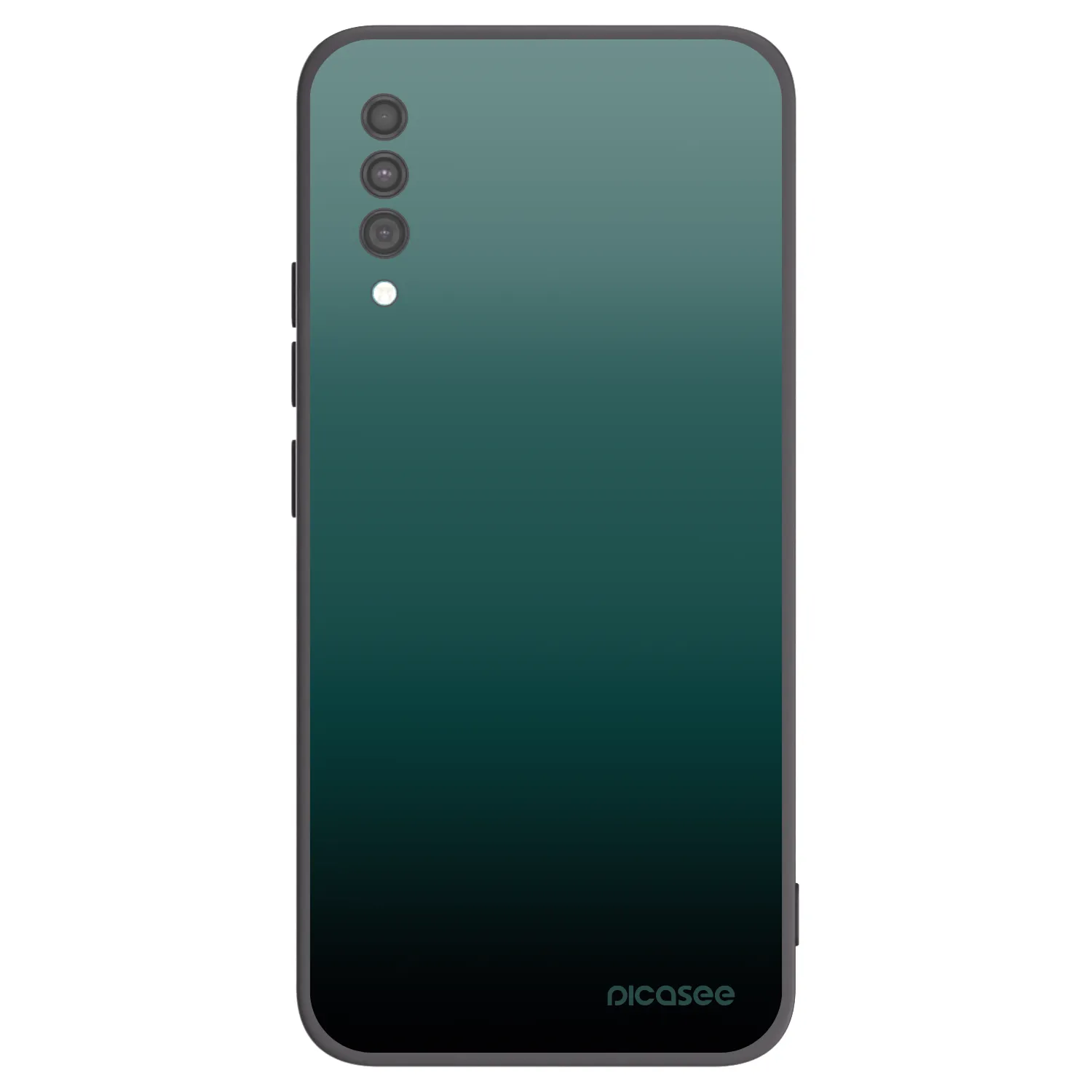 Picasee Μαύρη θήκη σιλικόνης για Samsung Galaxy A30s A307F - Verdant Fade