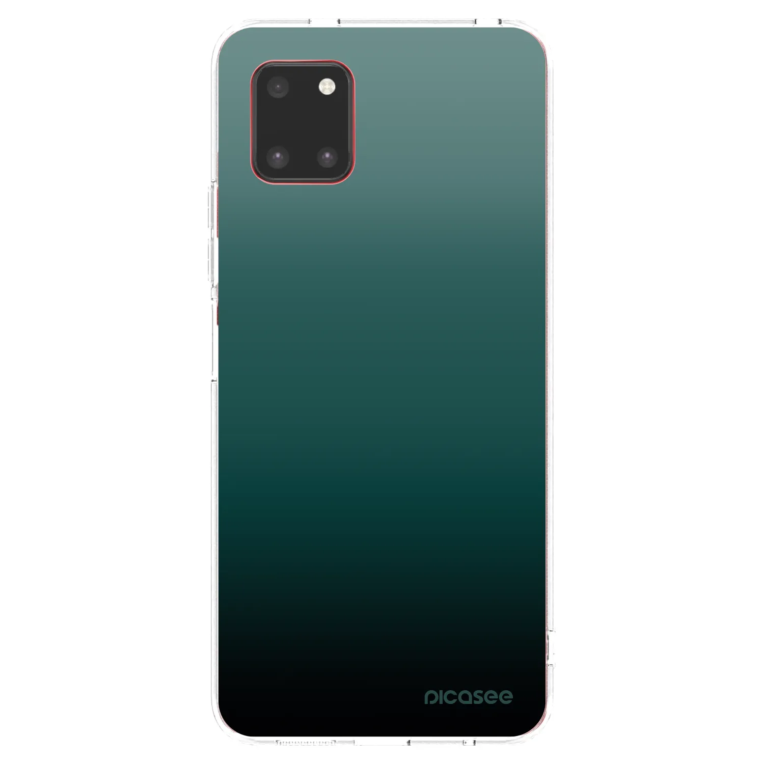 Picasee διαφανής θήκη σιλικόνης Samsung Galaxy Note 10 Lite N770F - Verdant Fade