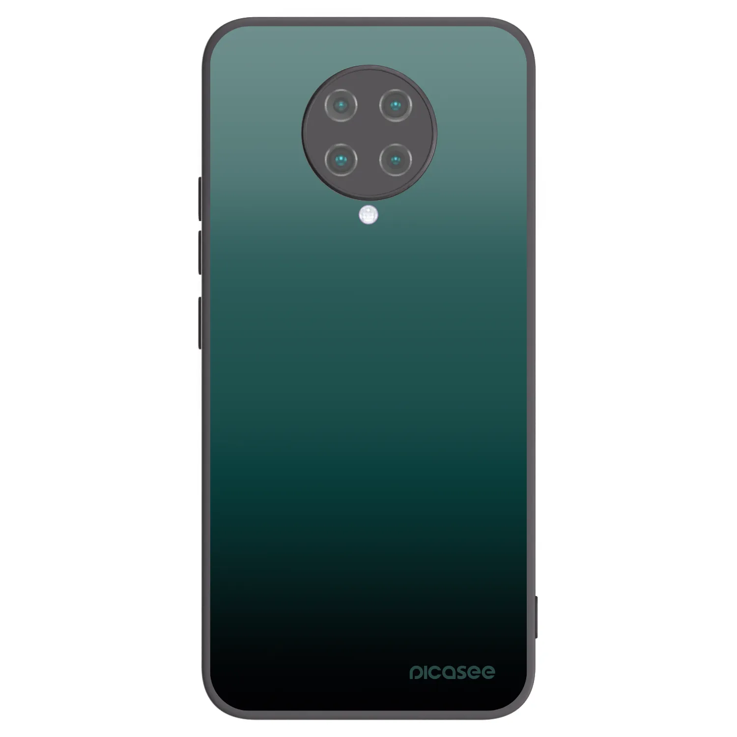 Picasee Μαύρη θήκη σιλικόνης για Xiaomi Poco F2 Pro - Verdant Fade