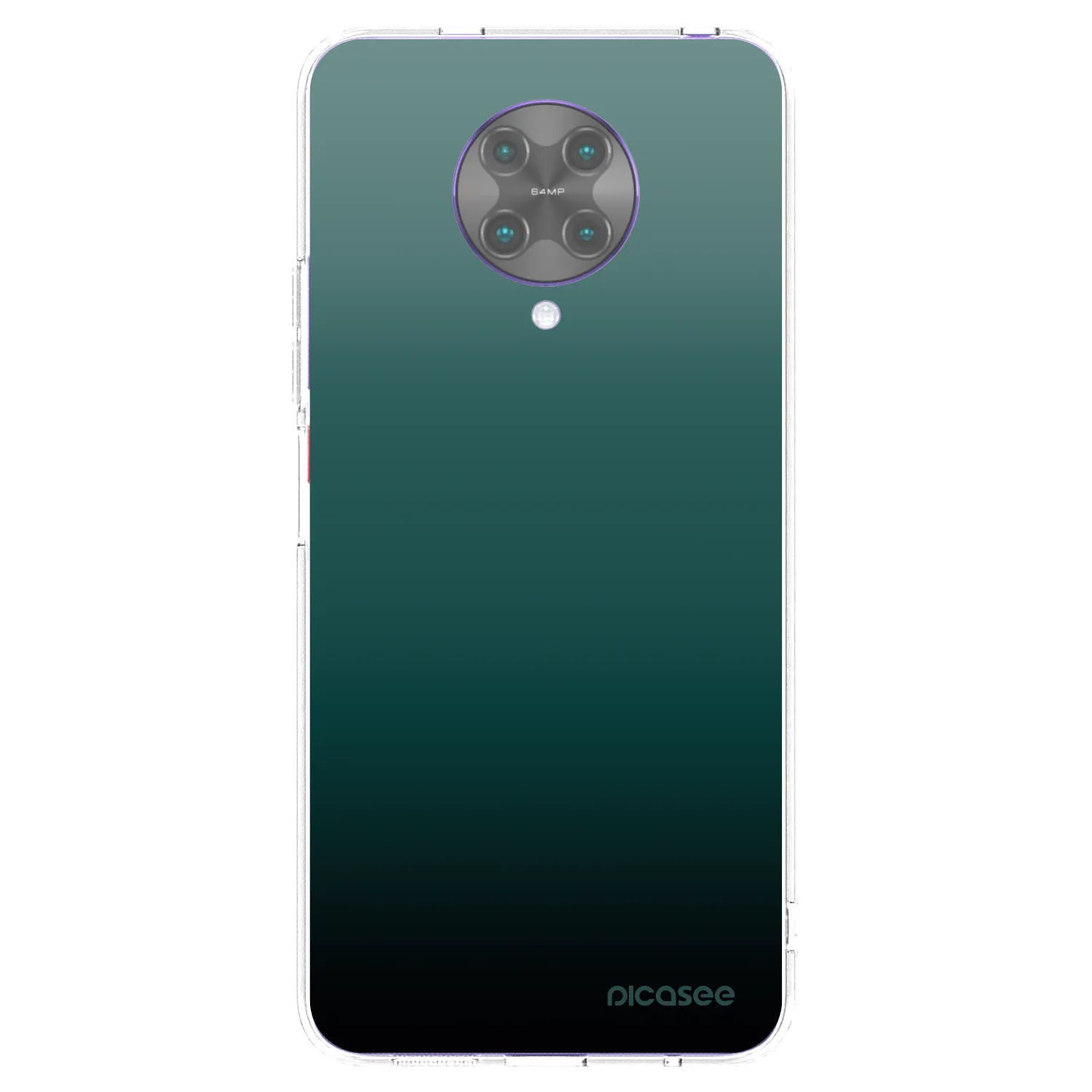Picasee διαφανής θήκη σιλικόνης Xiaomi Poco F2 Pro - Verdant Fade