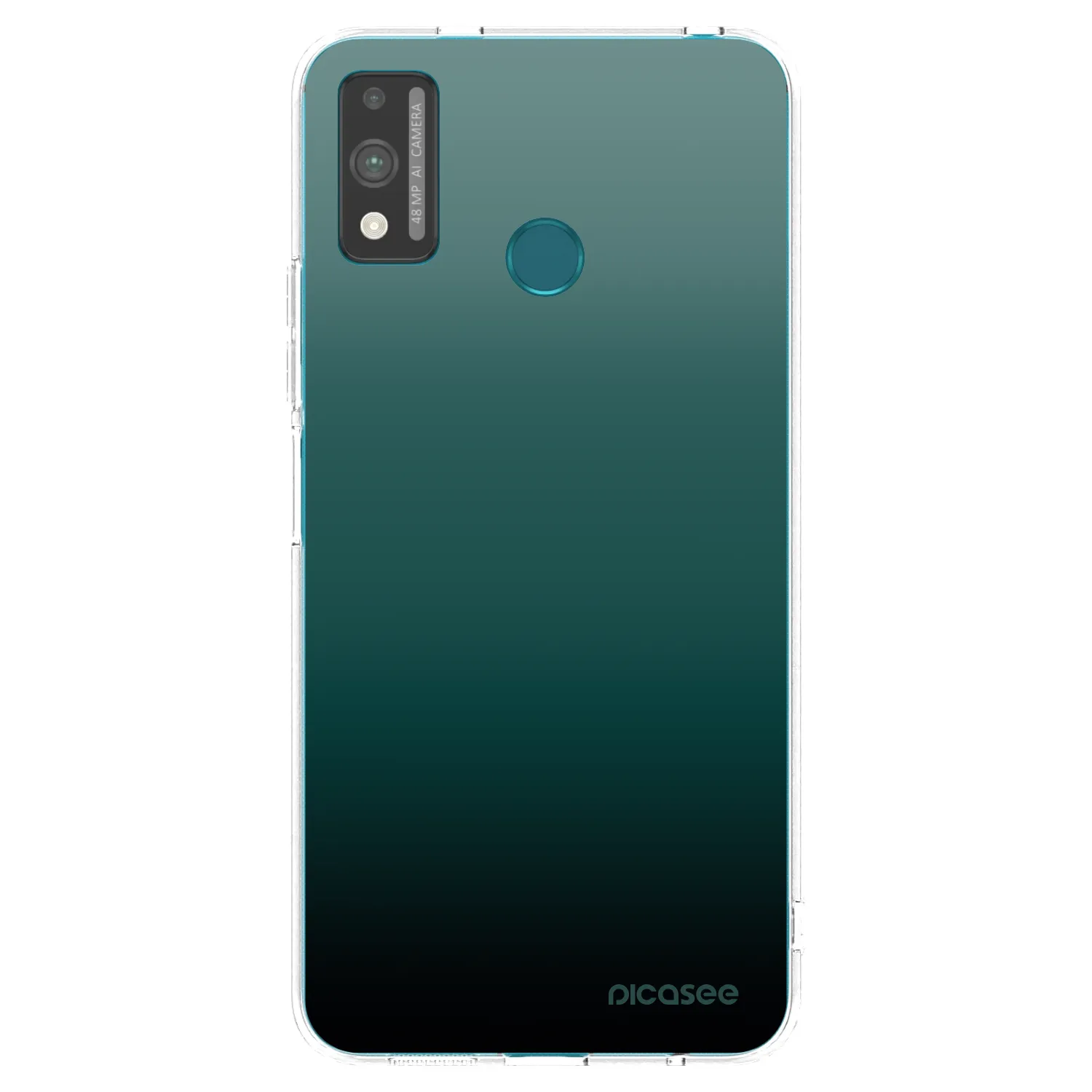Picasee διαφανής θήκη σιλικόνης Honor 9X Lite - Verdant Fade