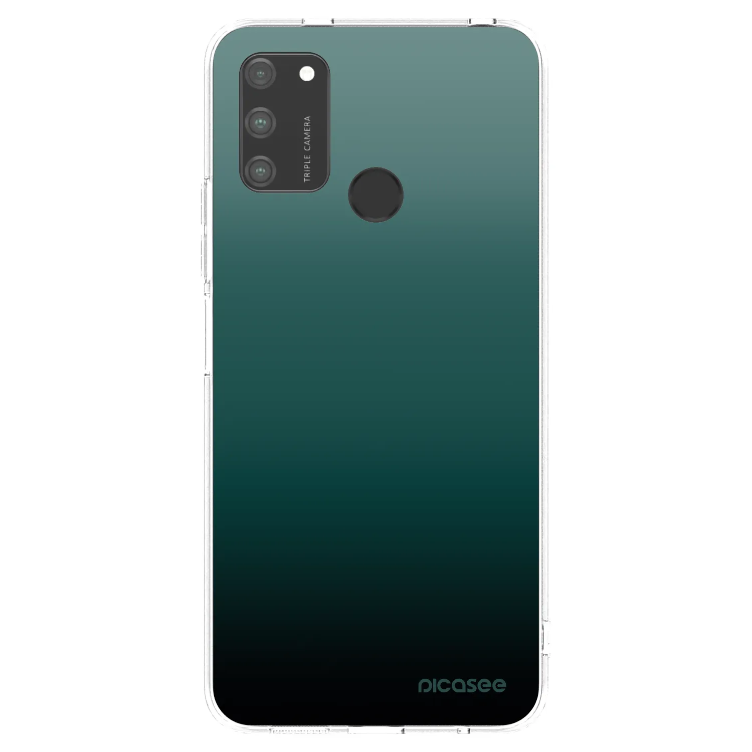 Picasee διαφανής θήκη σιλικόνης Honor 9A - Verdant Fade