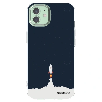 Picasee διαφανής θήκη σιλικόνης Apple iPhone 12 - Astronaut 2