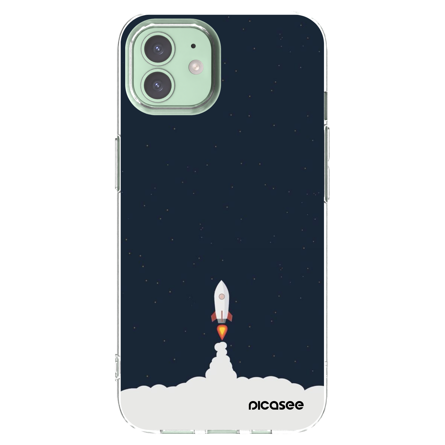 Picasee διαφανής θήκη σιλικόνης Apple iPhone 12 - Astronaut 2