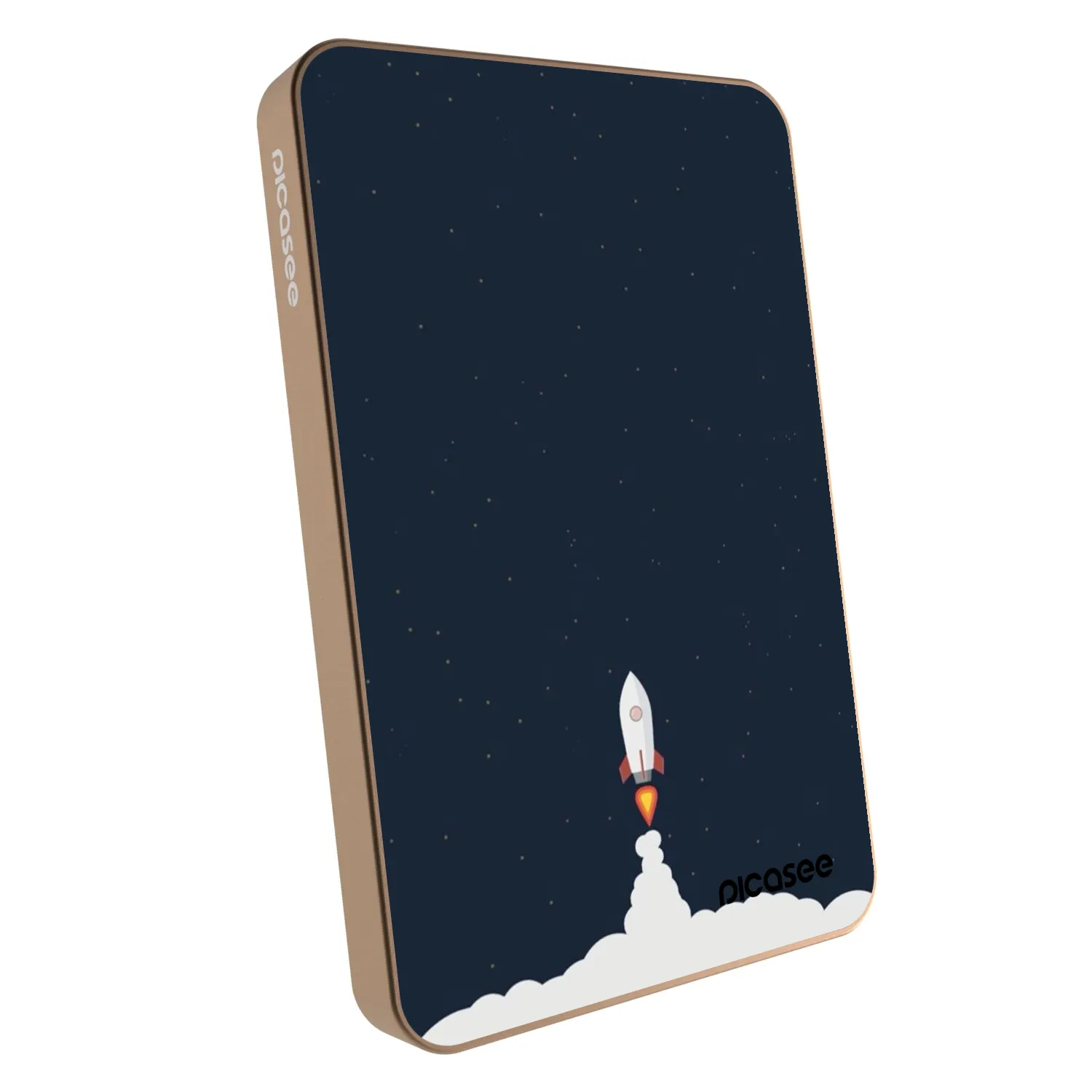 Picasee Powerbank με MagSafe 5 000 mAh Χρυσαφένιος - Astronaut 2