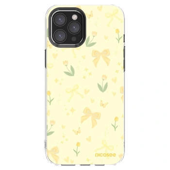 Picasee διαφανής θήκη σιλικόνης Apple iPhone 12 Pro Max - Honey Blossom