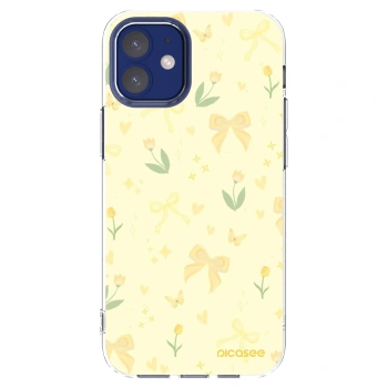Picasee διαφανής θήκη σιλικόνης Apple iPhone 12 mini - Honey Blossom