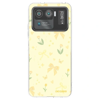 Picasee διαφανής θήκη σιλικόνης Xiaomi Mi 11 Ultra - Honey Blossom