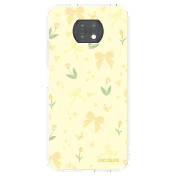 Picasee διαφανής θήκη σιλικόνης Xiaomi Redmi Note 9T - Honey Blossom