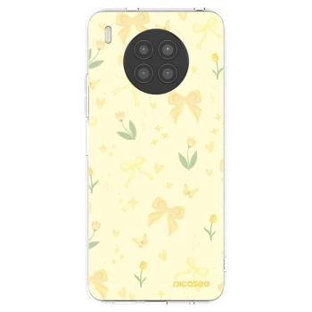 Picasee διαφανής θήκη σιλικόνης Huawei Nova 8i - Honey Blossom