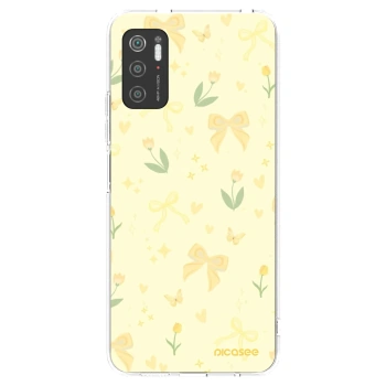 Picasee διαφανής θήκη σιλικόνης Xiaomi Poco M3 Pro 5G - Honey Blossom