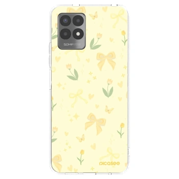 Picasee διαφανής θήκη σιλικόνης Realme 8i - Honey Blossom
