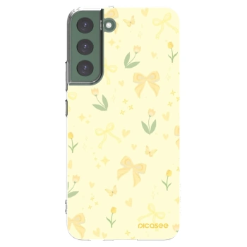 Picasee διαφανής θήκη σιλικόνης Samsung Galaxy S22+ 5G - Honey Blossom