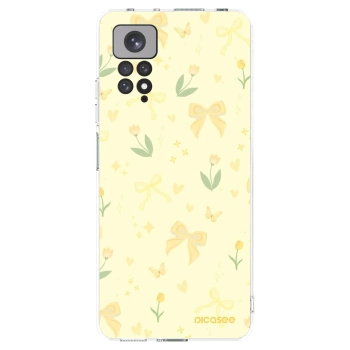 Picasee διαφανής θήκη σιλικόνης Xiaomi Redmi Note 11S 4G - Honey Blossom