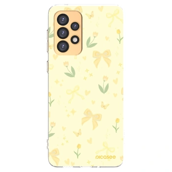 Picasee διαφανής θήκη σιλικόνης Samsung Galaxy A33 5G A336 - Honey Blossom