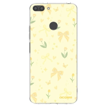 Picasee διαφανής θήκη σιλικόνης Huawei P Smart - Honey Blossom