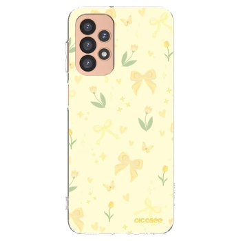 Picasee διαφανής θήκη σιλικόνης Samsung Galaxy A23 A236B 5G - Honey Blossom