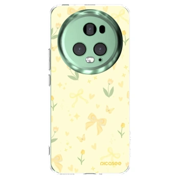 Picasee διαφανής θήκη σιλικόνης Honor Magic5 Pro - Honey Blossom