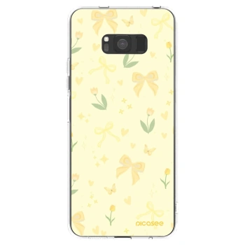 Picasee διαφανής θήκη σιλικόνης Samsung Galaxy S8 G950F - Honey Blossom