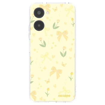 Picasee διαφανής θήκη σιλικόνης Realme 10 4G - Honey Blossom
