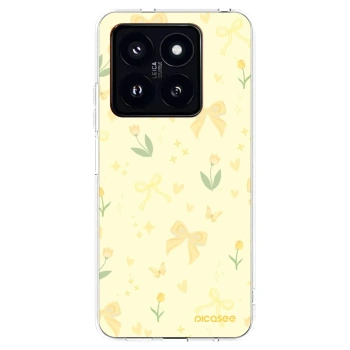 Picasee διαφανής θήκη σιλικόνης Xiaomi 14 Pro - Honey Blossom
