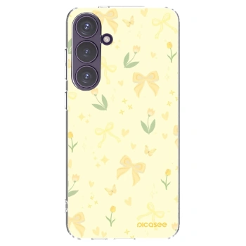 Picasee διαφανής θήκη σιλικόνης Samsung Galaxy S24+ S926B 5G - Honey Blossom