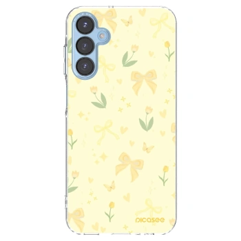Picasee διαφανής θήκη σιλικόνης Samsung Galaxy A15 A156B 5G - Honey Blossom