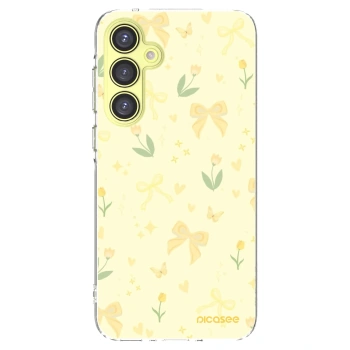 Picasee διαφανής θήκη σιλικόνης Samsung Galaxy A35 5G A356B - Honey Blossom