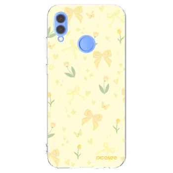 Picasee διαφανής θήκη σιλικόνης Huawei P Smart 2019 - Honey Blossom