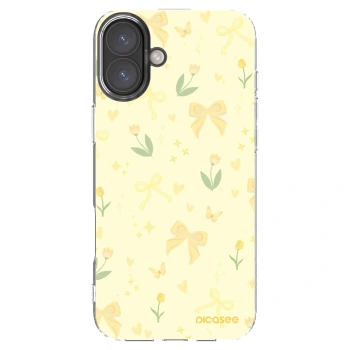 Picasee διαφανής θήκη σιλικόνης Apple iPhone 16 Plus - Honey Blossom