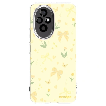 Picasee διαφανής θήκη σιλικόνης Honor 200 Pro 5G - Honey Blossom