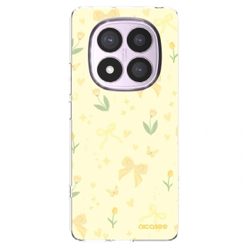 Picasee διαφανής θήκη σιλικόνης Xiaomi Redmi Note 14 Pro 5G - Honey Blossom