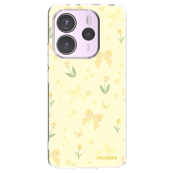 Picasee διαφανής θήκη σιλικόνης Xiaomi Redmi Note 14 4G - Honey Blossom