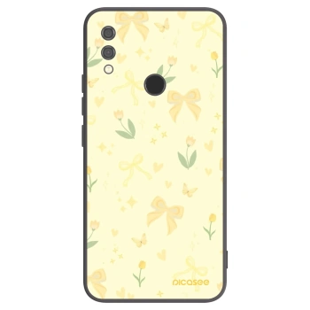 Picasee Μαύρη θήκη σιλικόνης για Xiaomi Redmi Note 7 - Honey Blossom