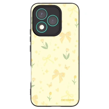 Picasee Μαύρη θήκη σιλικόνης για Honor 400 Lite 5G - Honey Blossom